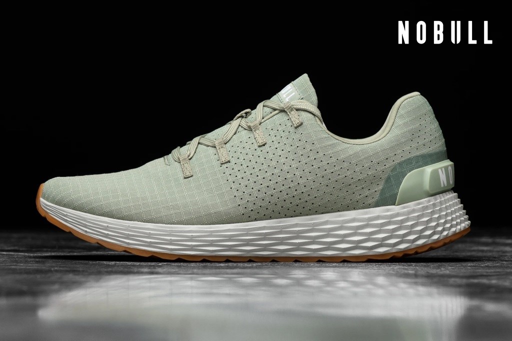 NOBULL Running Shoes Singapore Stores Mens NOBULL Ripstop Light Green NOBULL Singapore